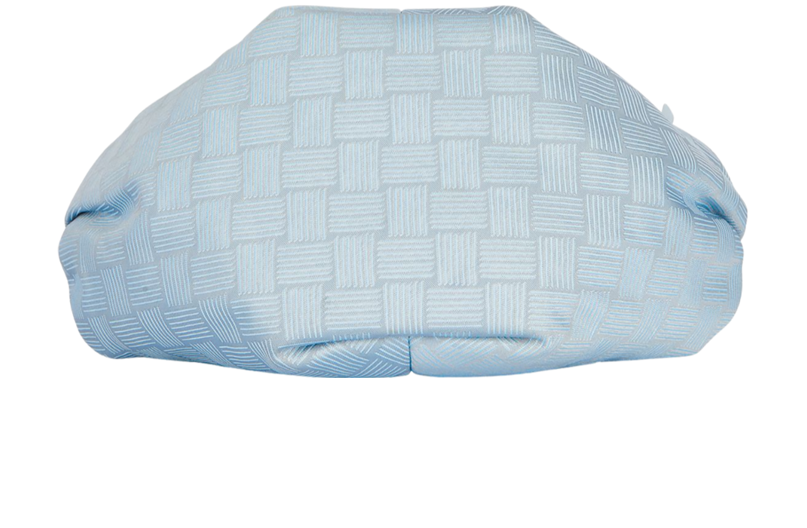 Jacquard Mini Double Knot Bag, &pound;250, Handbags, Blue, Fabric, Top view